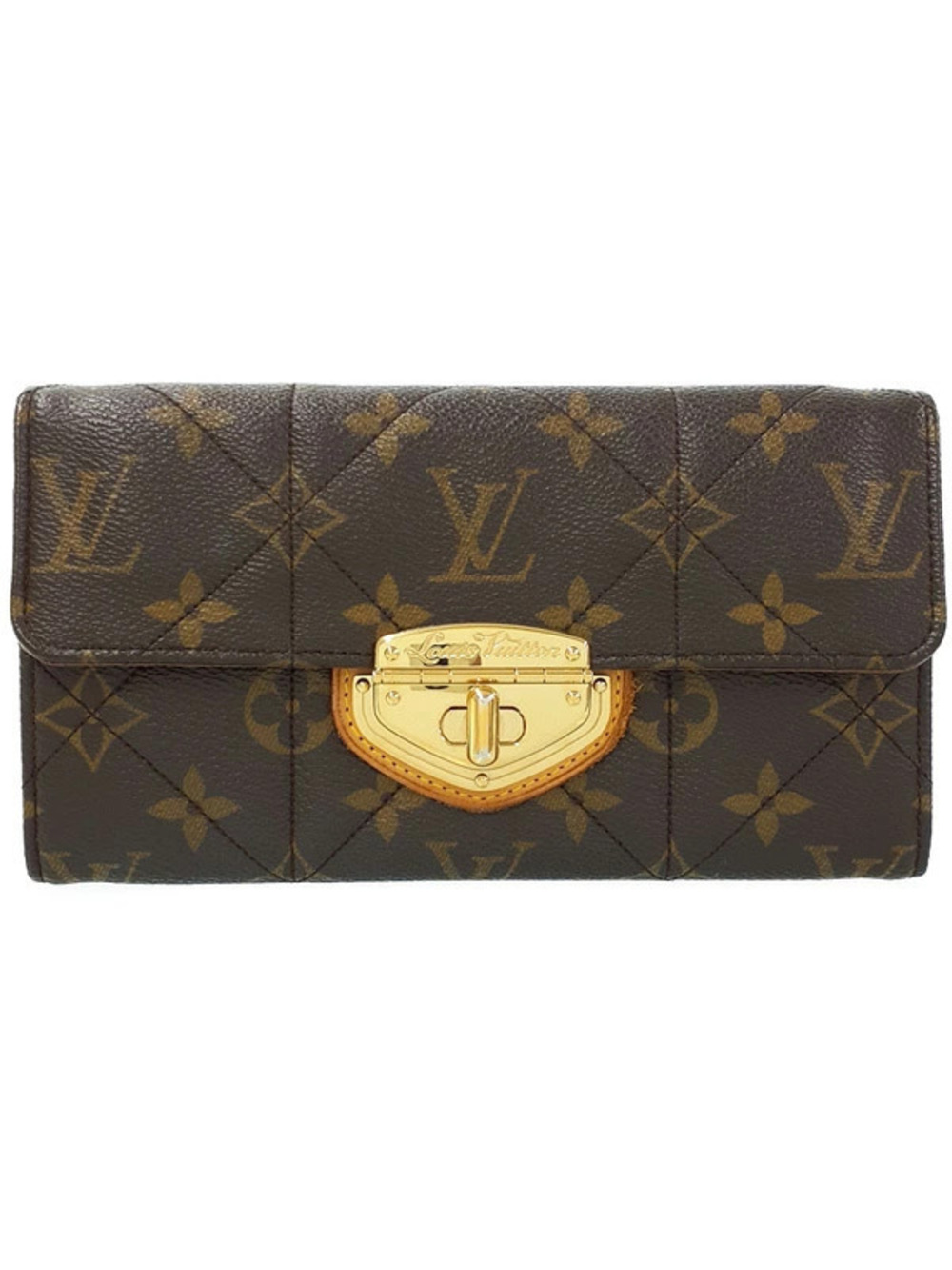 Louis Vuitton Monogram Etoile Portefeuille Sarah Bi fold Long Wallet